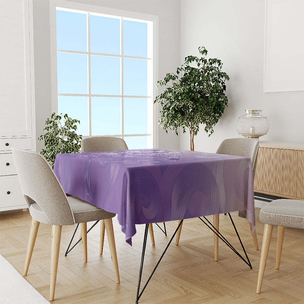 Lupus Survivor Tablecloth Polynesian Style