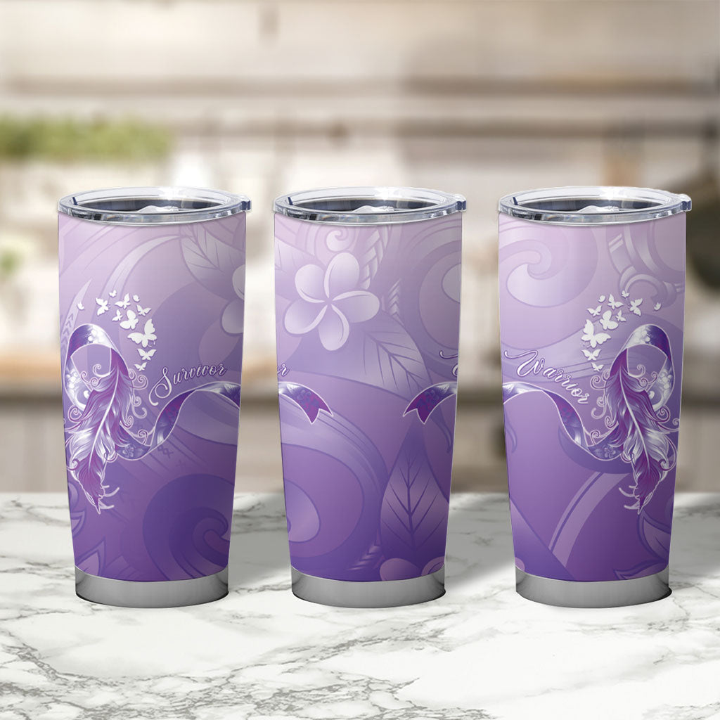 Lupus Survivor Tumbler Cup Polynesian Style