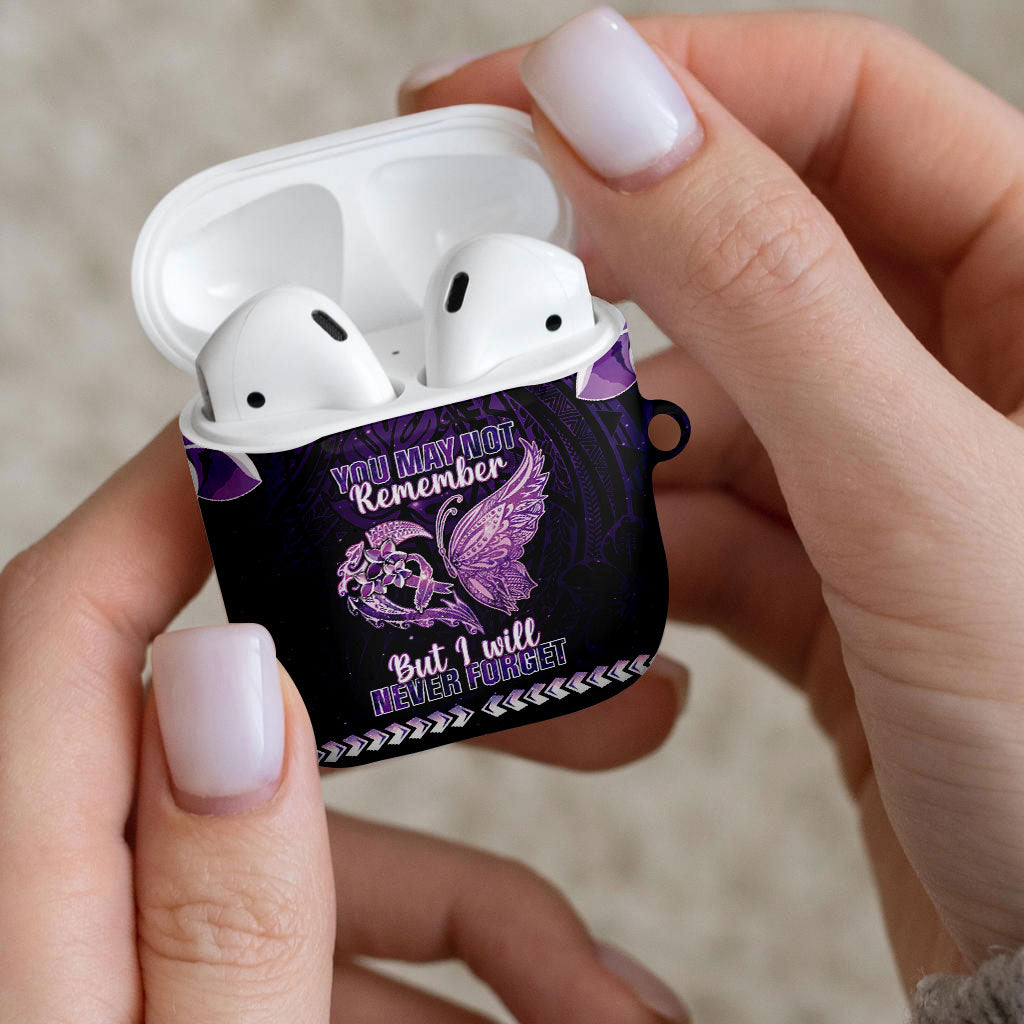 Alzheimer Support AirPods Case You May Not Remember But I Will Never Forget