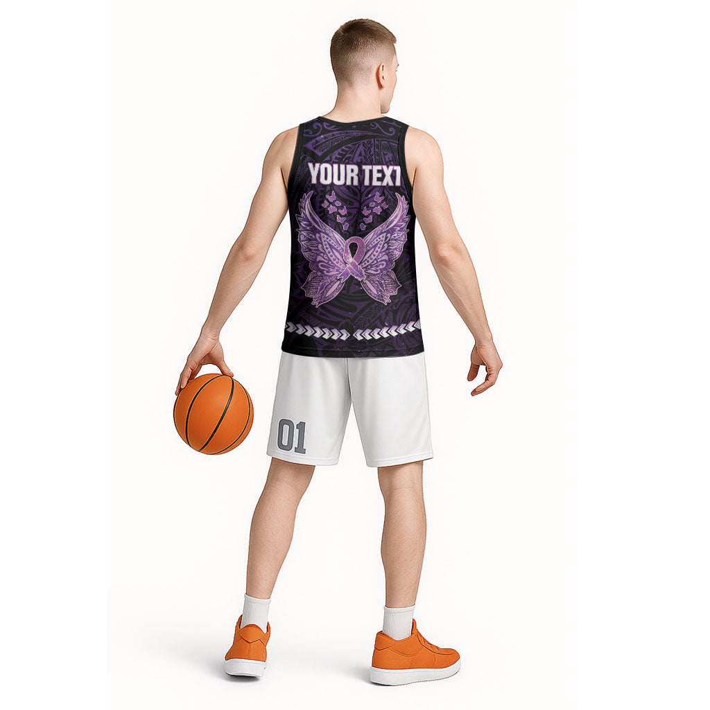 Personalised Alzheimer Support Basketball Jersey You May Not Remember But I Will Never Forget