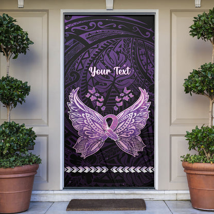 Personalised Alzheimer Support Door Cover You May Not Remember But I Will Never Forget