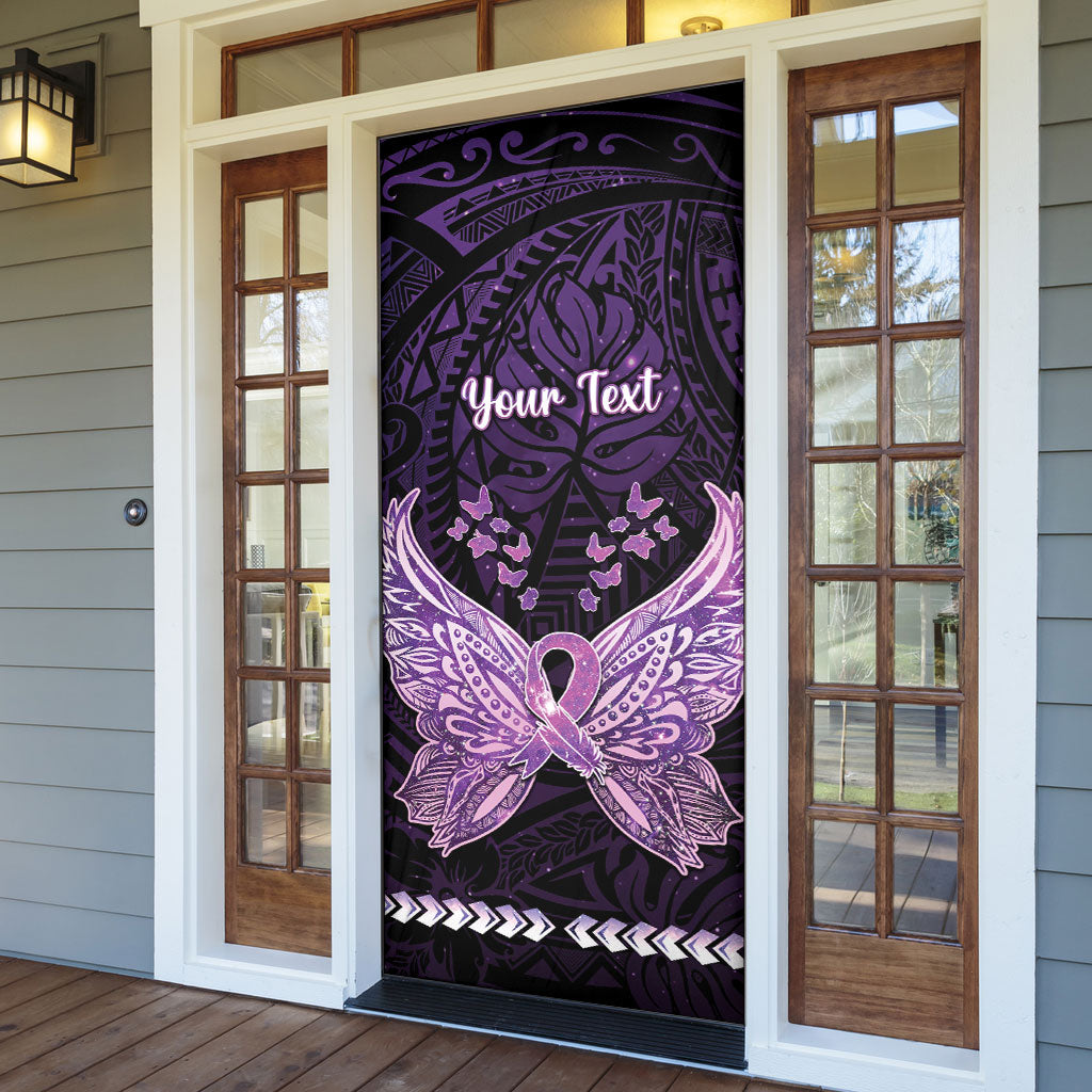 Personalised Alzheimer Support Door Cover You May Not Remember But I Will Never Forget
