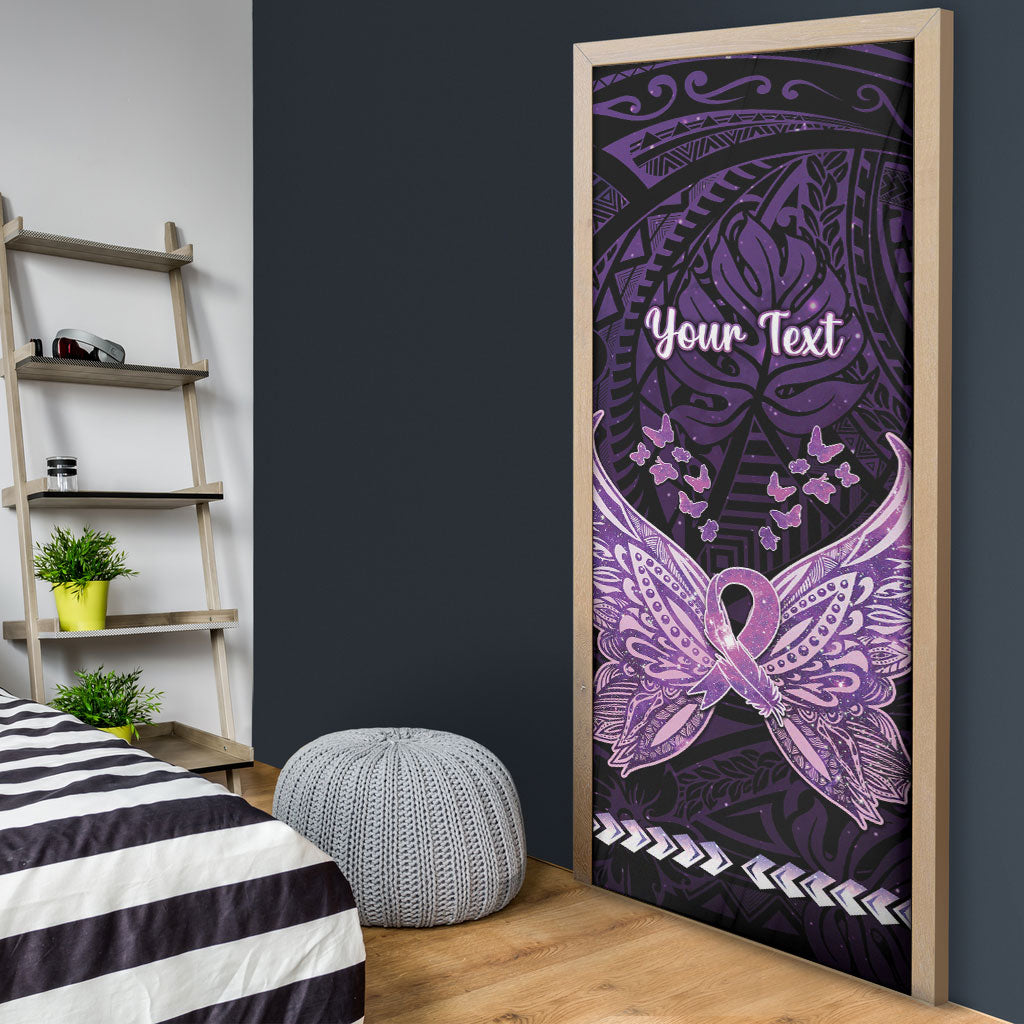 Personalised Alzheimer Support Door Cover You May Not Remember But I Will Never Forget