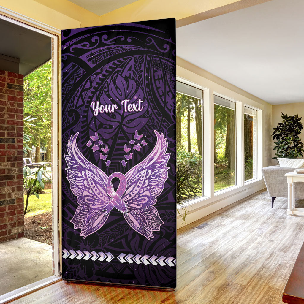 Personalised Alzheimer Support Door Cover You May Not Remember But I Will Never Forget