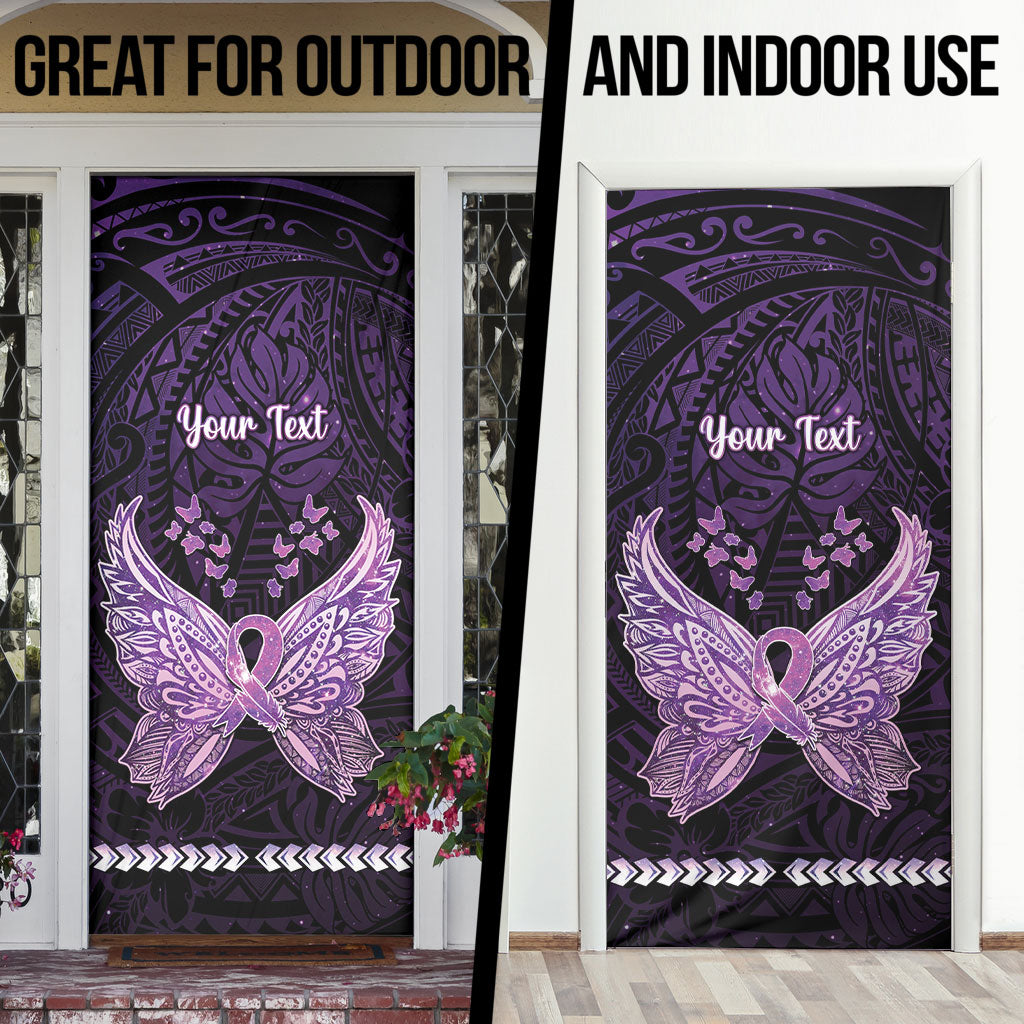 Personalised Alzheimer Support Door Cover You May Not Remember But I Will Never Forget