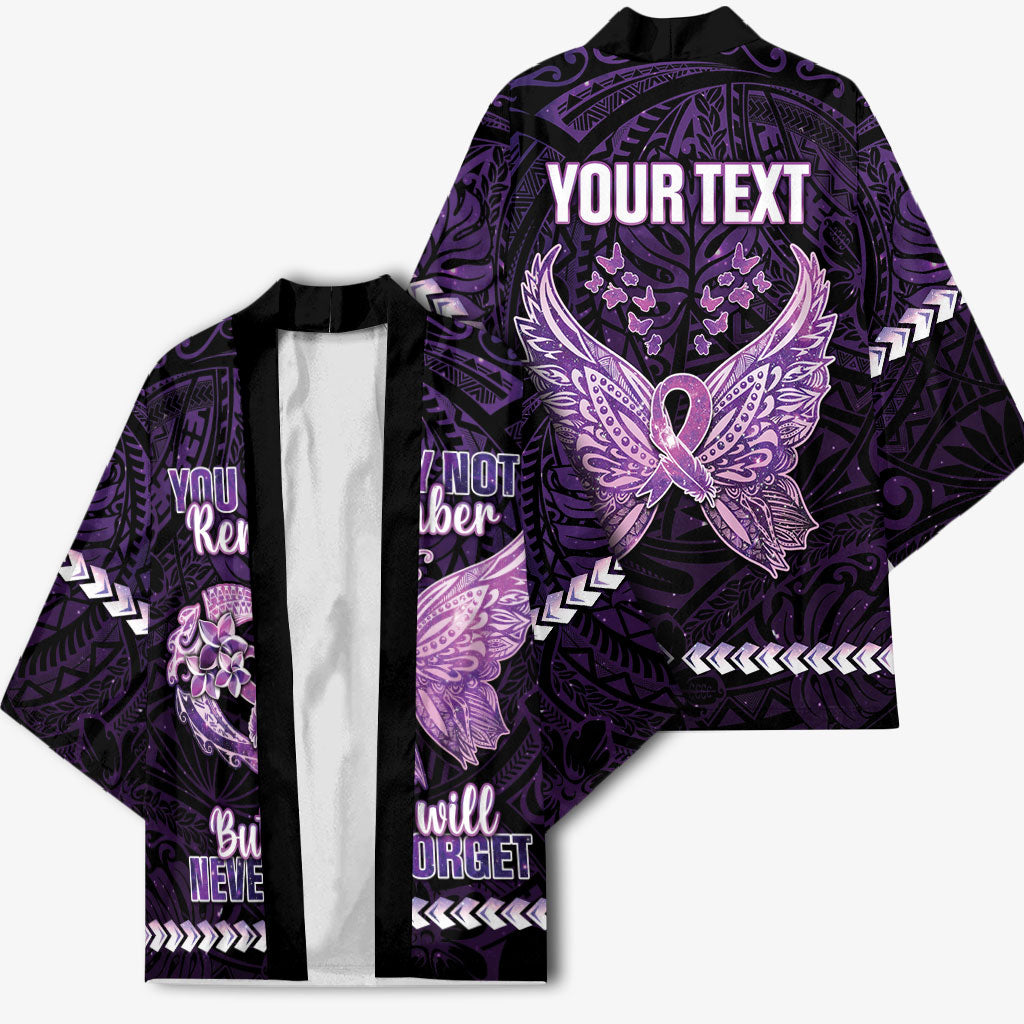 Personalised Alzheimer Support Kimono You May Not Remember But I Will Never Forget