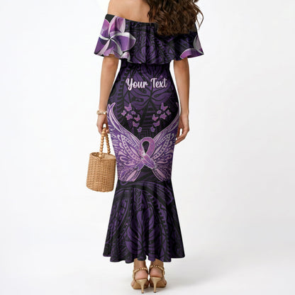 Personalised Alzheimer Support Mermaid Dress You May Not Remember But I Will Never Forget