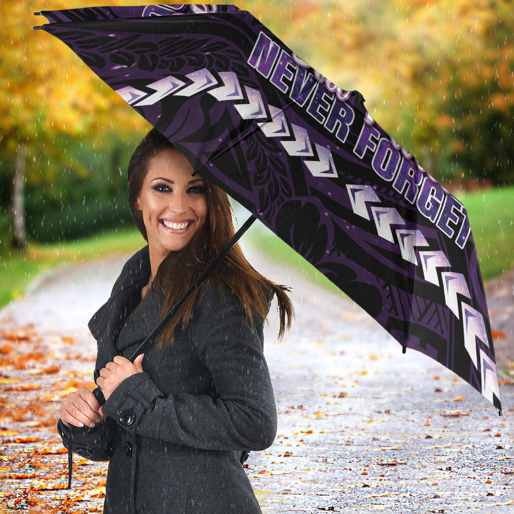 Alzheimer Support Umbrella You May Not Remember But I Will Never Forget
