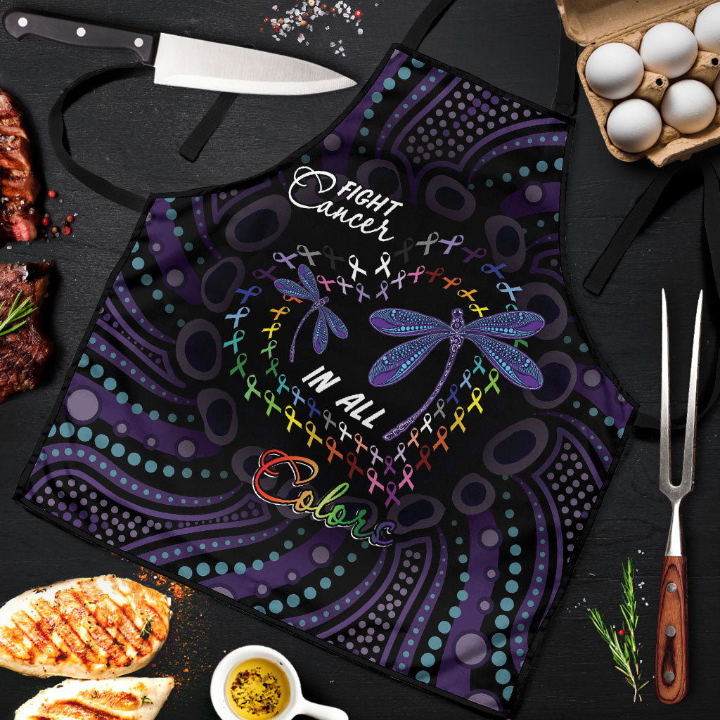 Fight Cancer In All Colors Australia Indigenous Apron Dragonflies Aboriginal Art