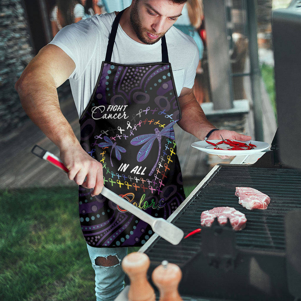 Fight Cancer In All Colors Australia Indigenous Apron Dragonflies Aboriginal Art