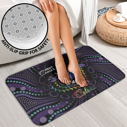Fight Cancer In All Colors Australia Indigenous Bathroom Set Dragonflies Aboriginal Art