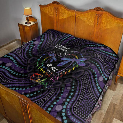 Fight Cancer In All Colors Australia Indigenous Quilt Dragonflies Aboriginal Art