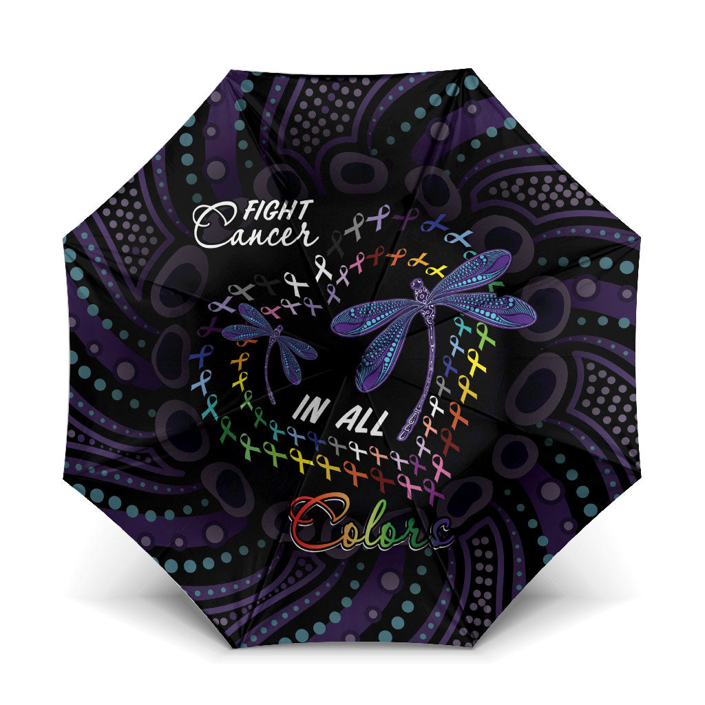 Fight Cancer In All Colors Australia Indigenous Umbrella Dragonflies Aboriginal Art