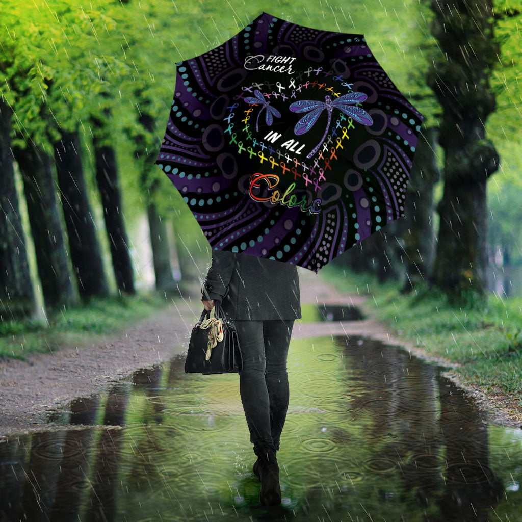 Fight Cancer In All Colors Australia Indigenous Umbrella Dragonflies Aboriginal Art