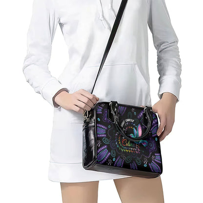 Australia Indigenous Aboriginal Arts Shoulder Handbag Hummingbird - Fight Cancer In All Colors