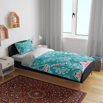 Australia Hereditary Cancer Prevention Bedding Set Aboriginal Butterflies