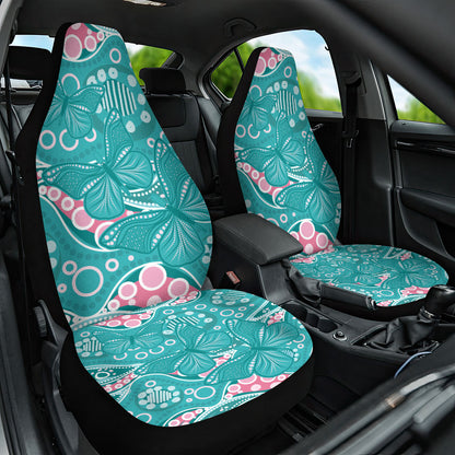 Australia Hereditary Cancer Prevention Car Seat Cover Aboriginal Butterflies
