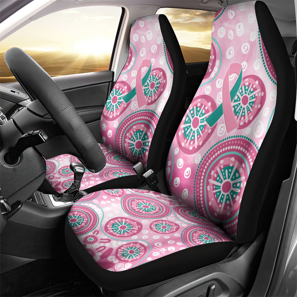 Hereditary Breast Cancer Prevention Australia Indigenous Car Seat Cover Previvor