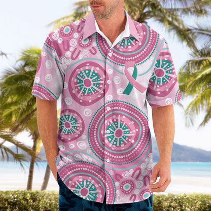 Hereditary Breast Cancer Prevention Australia Indigenous Hawaiian Shirt Previvor