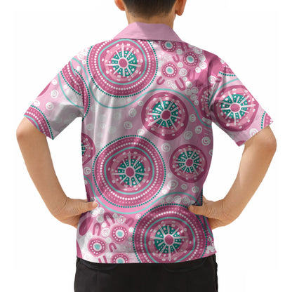 Hereditary Breast Cancer Prevention Australia Indigenous Hawaiian Shirt Previvor