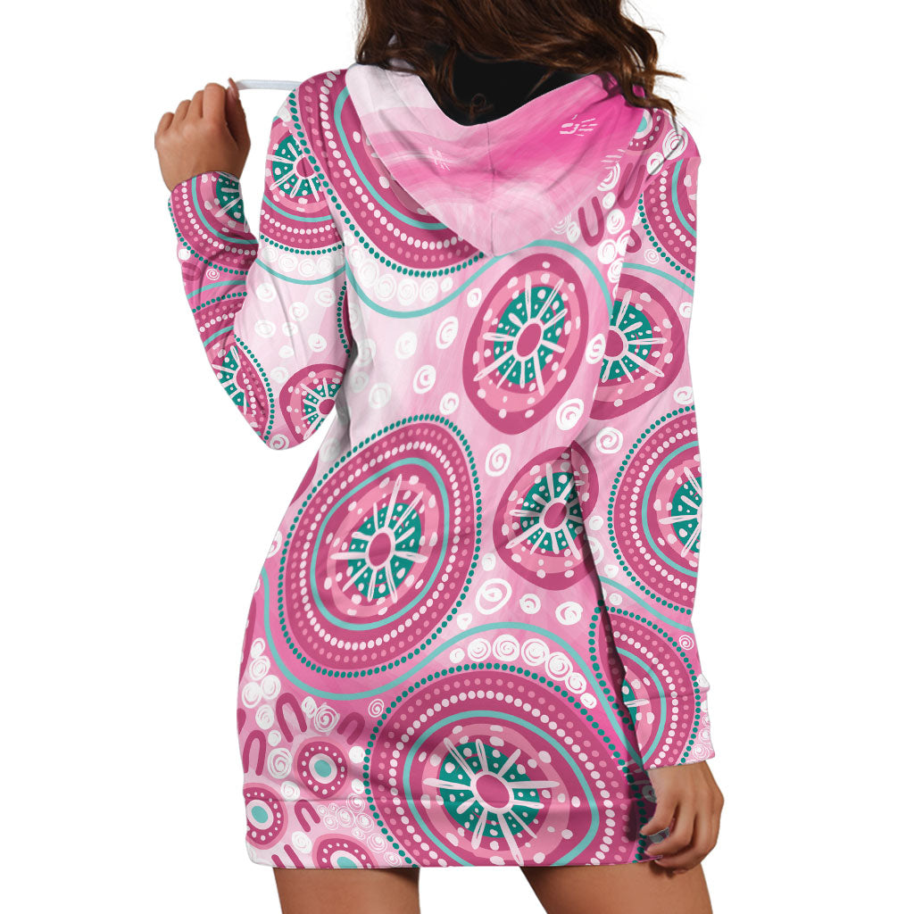 Hereditary Breast Cancer Prevention Australia Indigenous Hoodie Dress Previvor