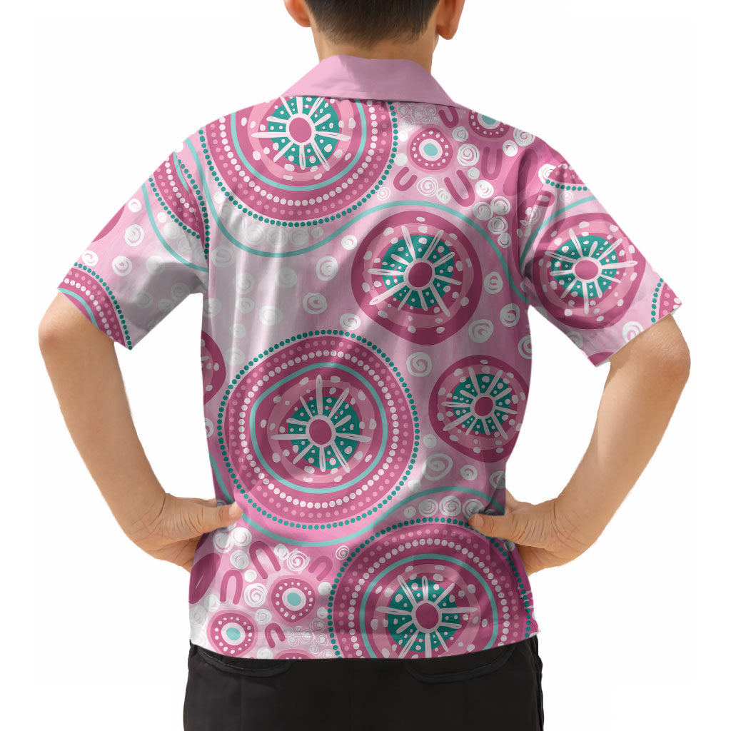 Hereditary Breast Cancer Prevention Australia Indigenous Kid Hawaiian Shirt Previvor