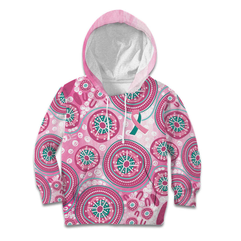Hereditary Breast Cancer Prevention Australia Indigenous Kid Hoodie Previvor
