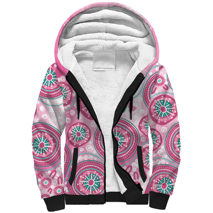 Hereditary Breast Cancer Prevention Australia Indigenous Sherpa Hoodie Previvor