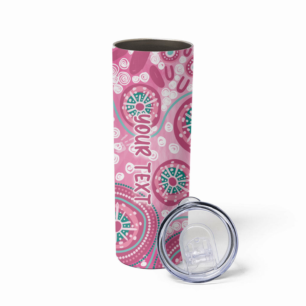 Personalized Hereditary Breast Cancer Prevention Australia Indigenous Skinny Tumbler Previvor