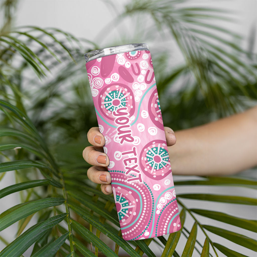 Personalized Hereditary Breast Cancer Prevention Australia Indigenous Skinny Tumbler Previvor