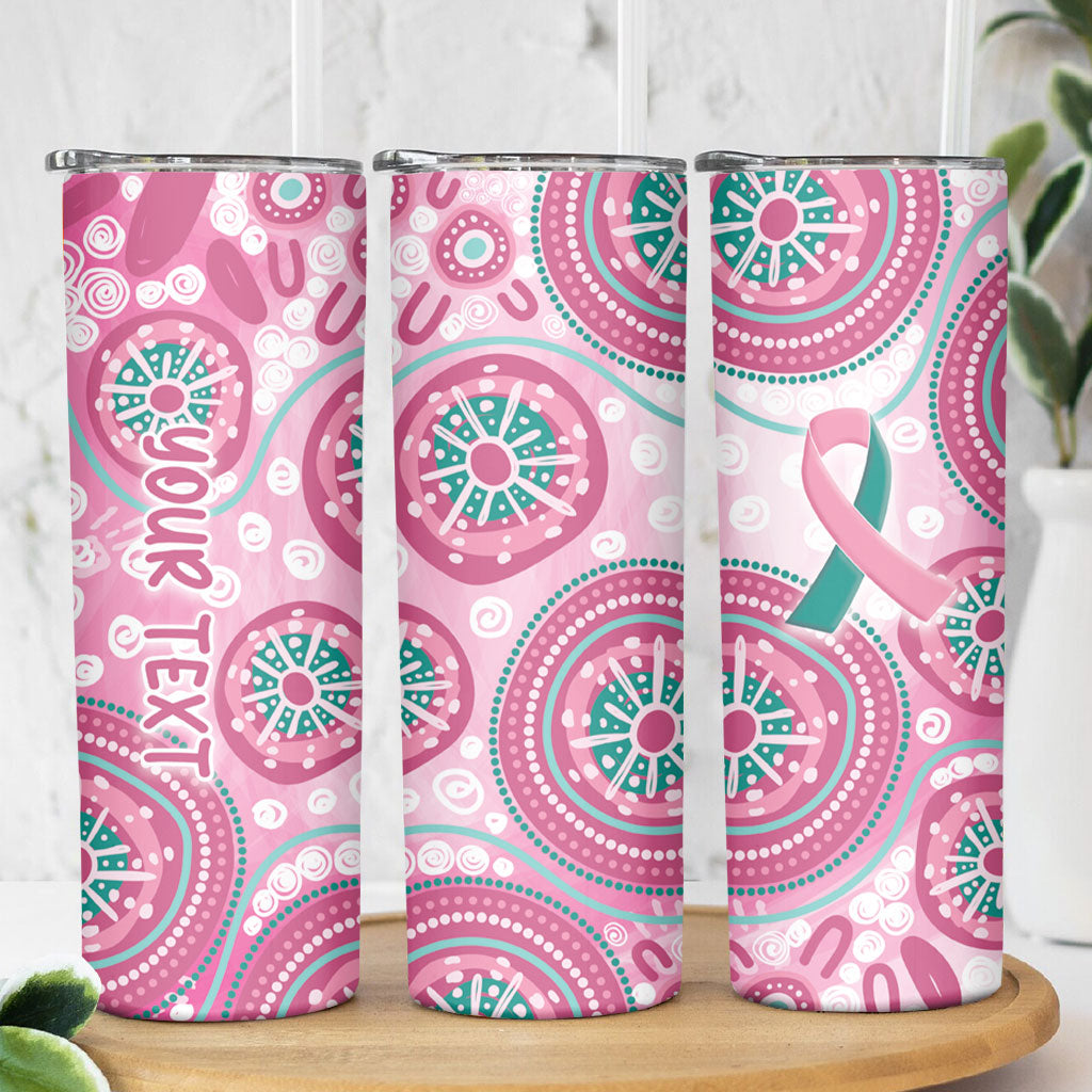 Personalized Hereditary Breast Cancer Prevention Australia Indigenous Skinny Tumbler Previvor