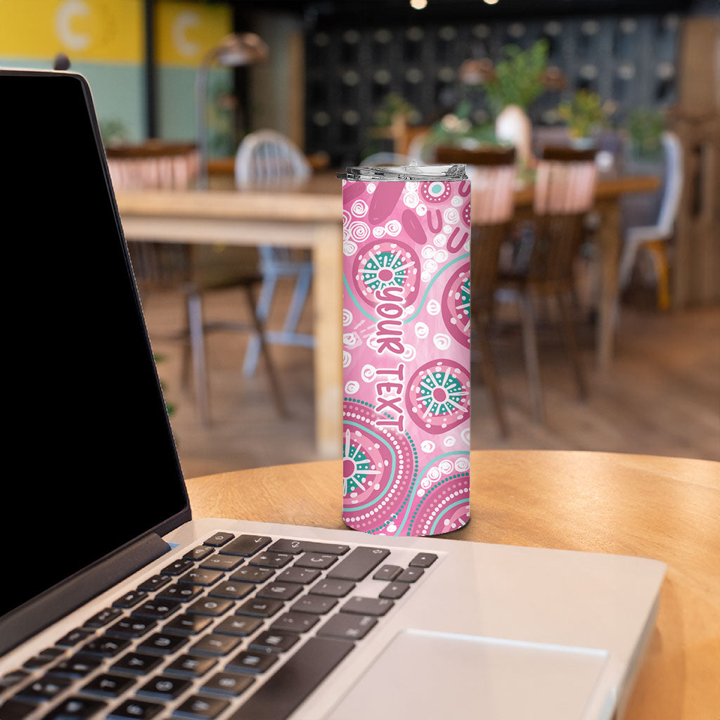 Personalized Hereditary Breast Cancer Prevention Australia Indigenous Skinny Tumbler Previvor
