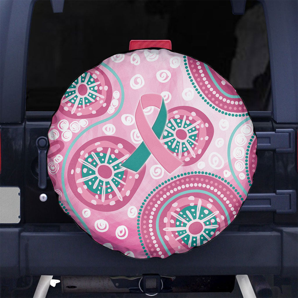 Hereditary Breast Cancer Prevention Australia Indigenous Spare Tire Cover Previvor