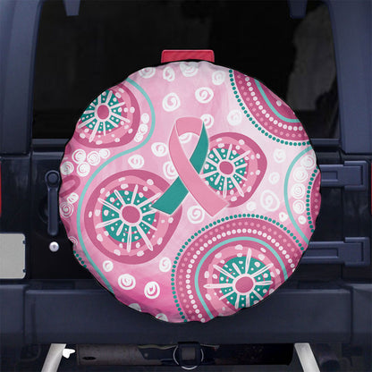 Hereditary Breast Cancer Prevention Australia Indigenous Spare Tire Cover Previvor