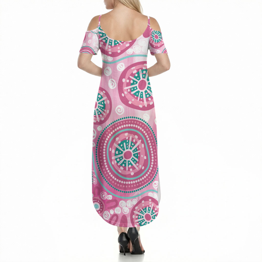 Hereditary Breast Cancer Prevention Australia Indigenous Summer Maxi Dress Previvor
