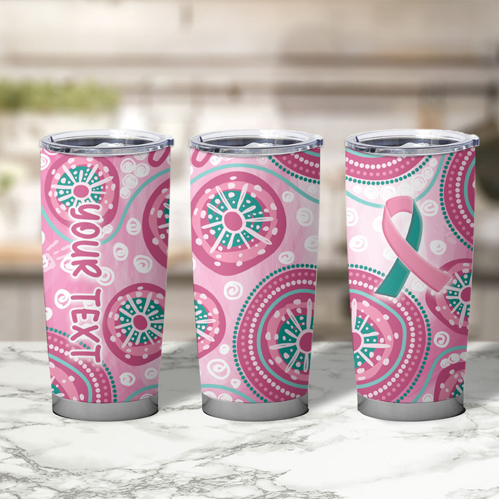 Personalized Hereditary Breast Cancer Prevention Australia Indigenous Tumbler Cup Previvor