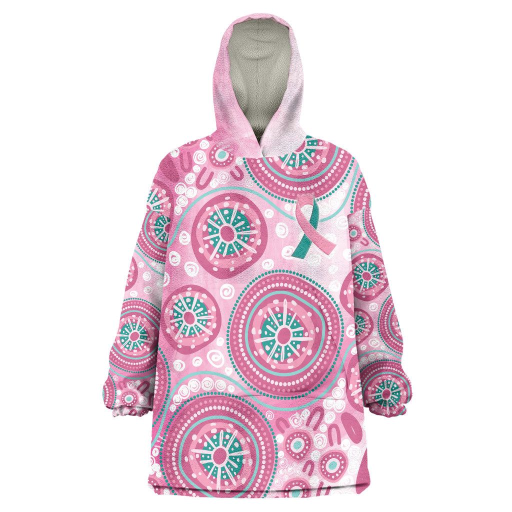 Hereditary Breast Cancer Prevention Australia Indigenous Wearable Blanket Hoodie Previvor