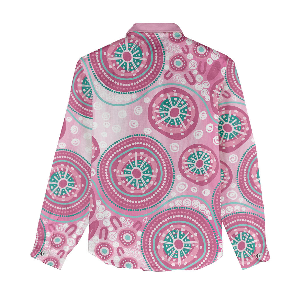 Hereditary Breast Cancer Prevention Australia Indigenous Women Casual Shirt Previvor