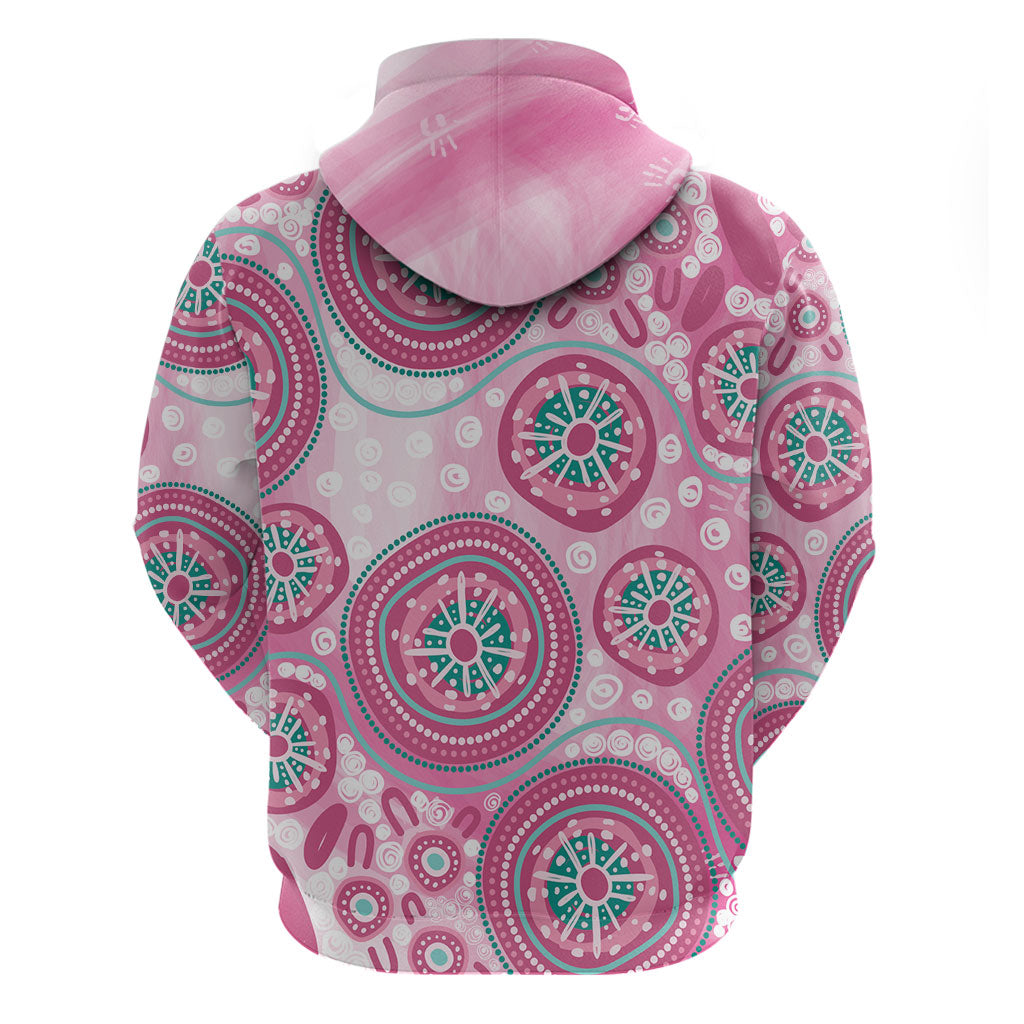 Hereditary Breast Cancer Prevention Australia Indigenous Zip Hoodie Previvor