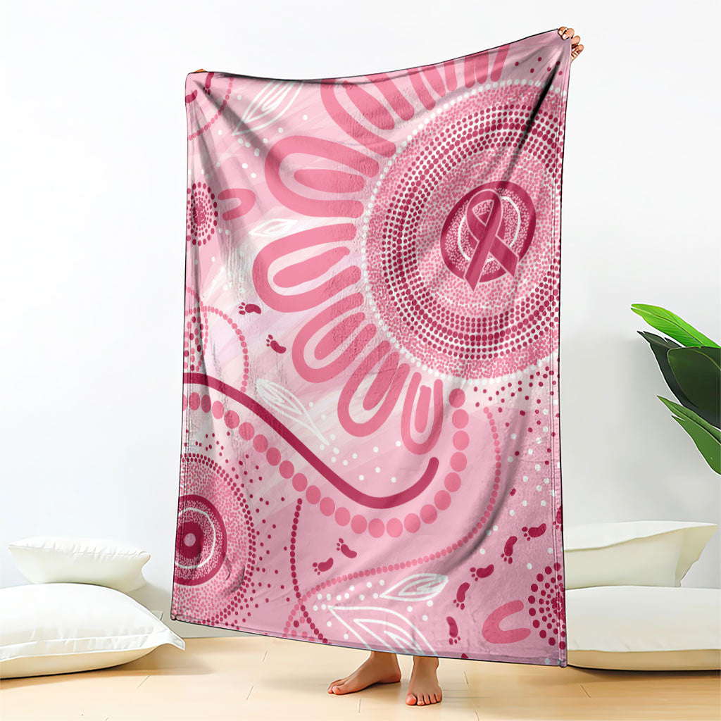 NAIDOC Week 2025 Indigenous Blanket Breast Cancer Pink Ribbon