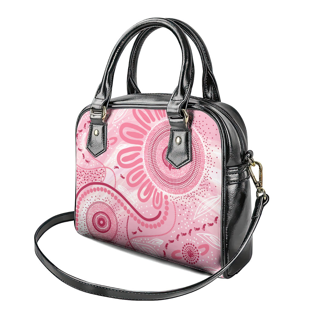 NAIDOC Week 2025 Indigenous Shoulder Handbag Breast Cancer Pink Ribbon