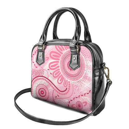 NAIDOC Week 2025 Indigenous Shoulder Handbag Breast Cancer Pink Ribbon