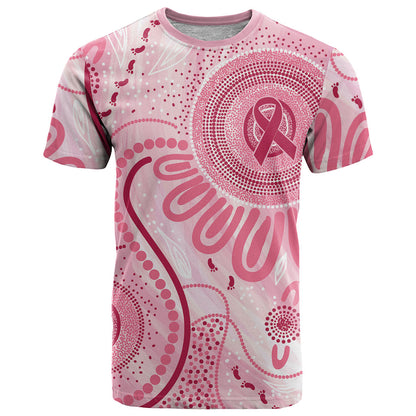 NAIDOC Week 2025 Indigenous T Shirt Breast Cancer Pink Ribbon
