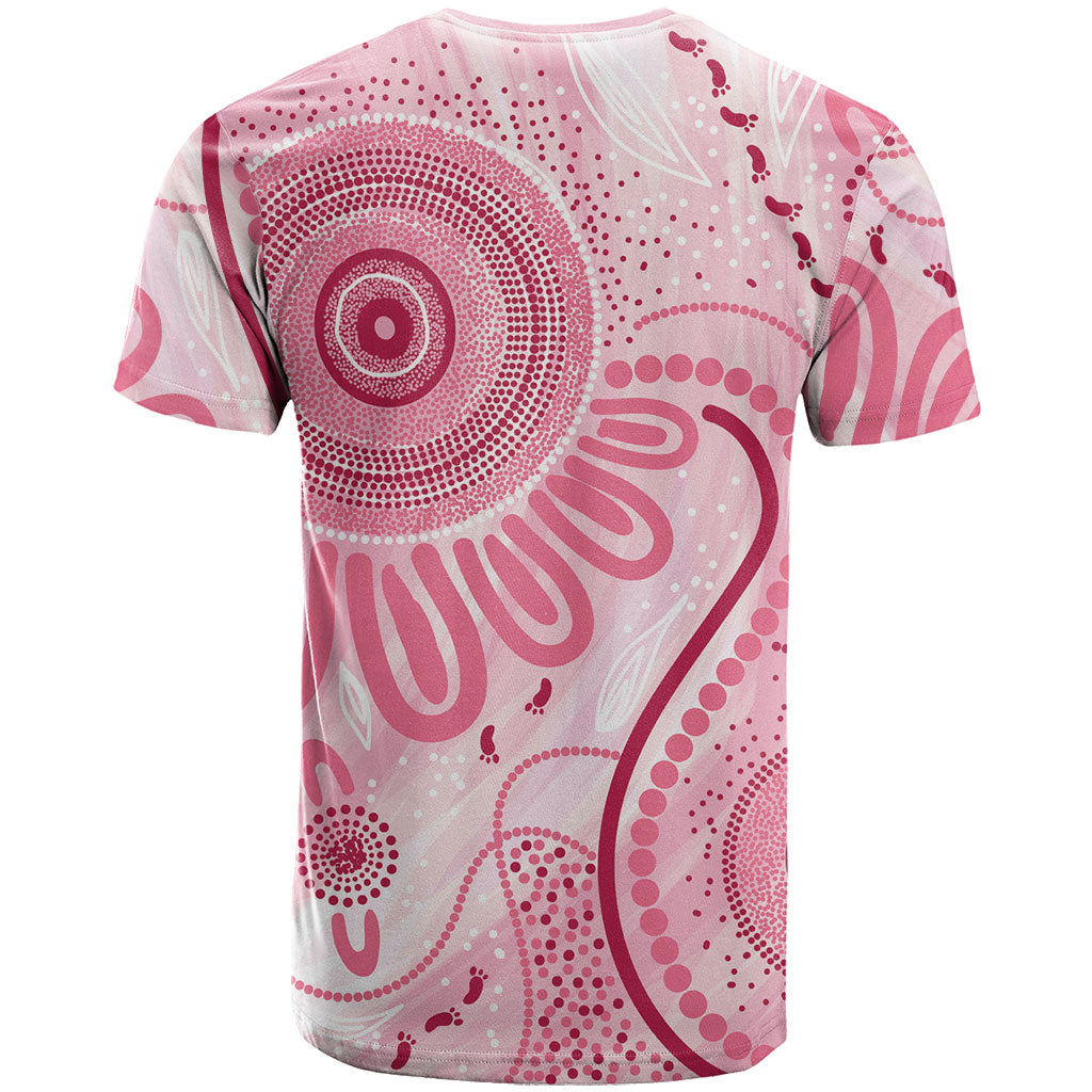 NAIDOC Week 2025 Indigenous T Shirt Breast Cancer Pink Ribbon