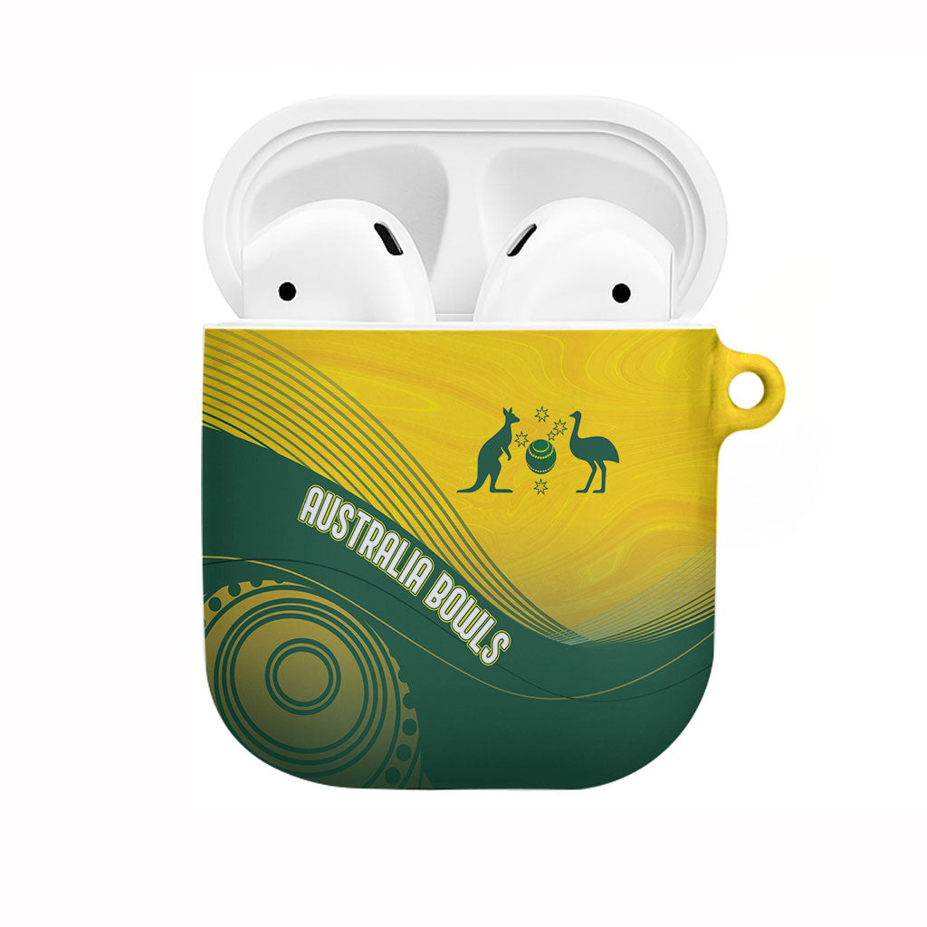 Australia Bowls AirPods Case Basic Marble Glaze - National Color