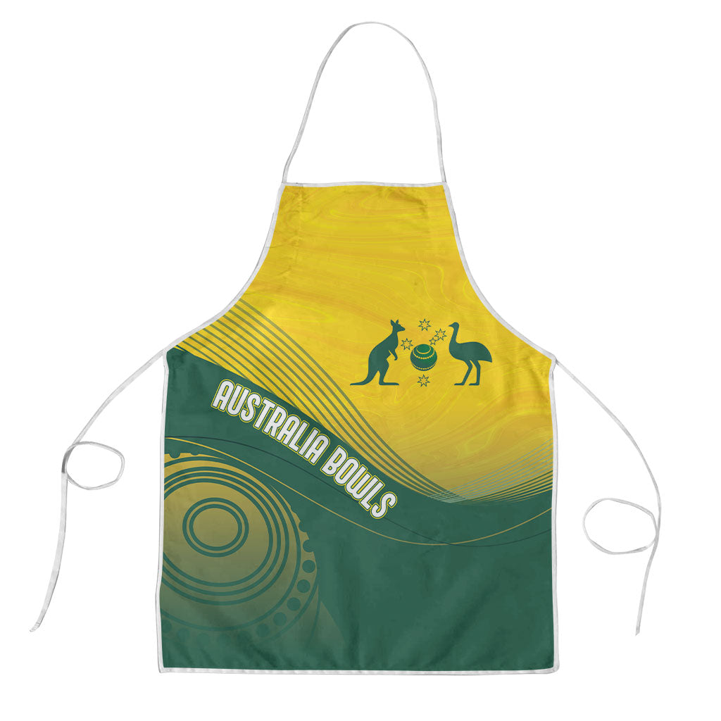Australia Bowls Apron Basic Marble Glaze - National Color