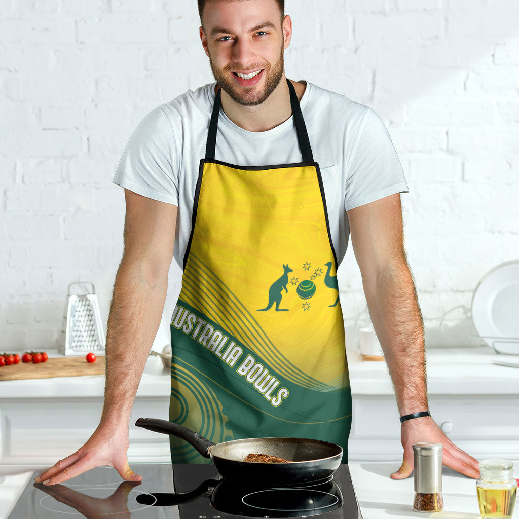 Australia Bowls Apron Basic Marble Glaze - National Color