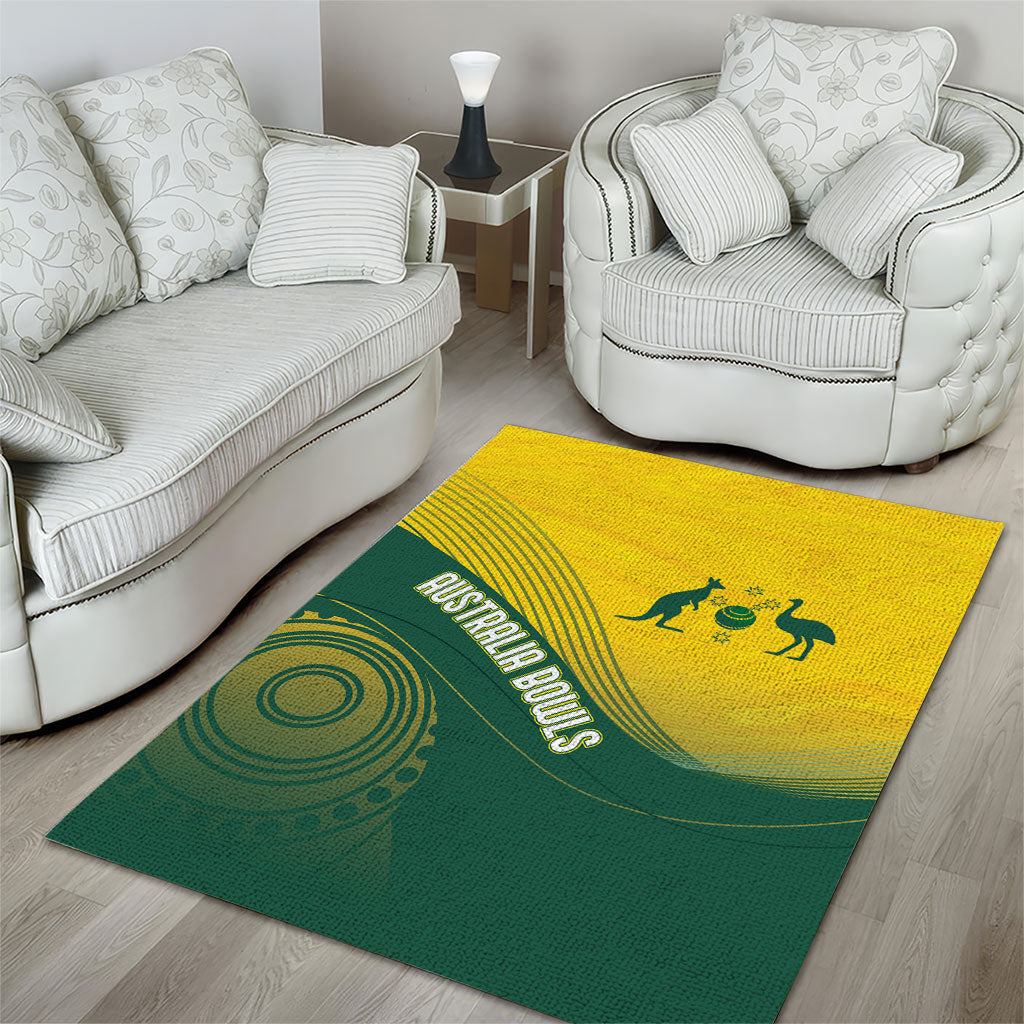 Australia Bowls Area Rug Basic Marble Glaze - National Color