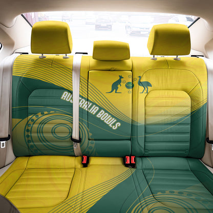 Australia Bowls Back Car Seat Cover Basic Marble Glaze - National Color