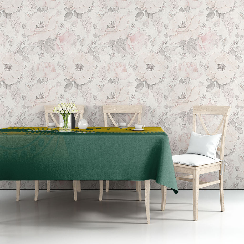 Australia Bowls Tablecloth Basic Marble Glaze - National Color